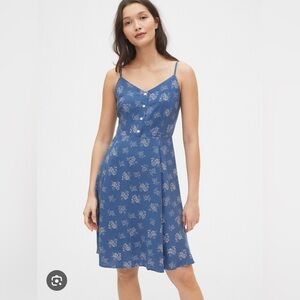 GAP Blue Floral Dress